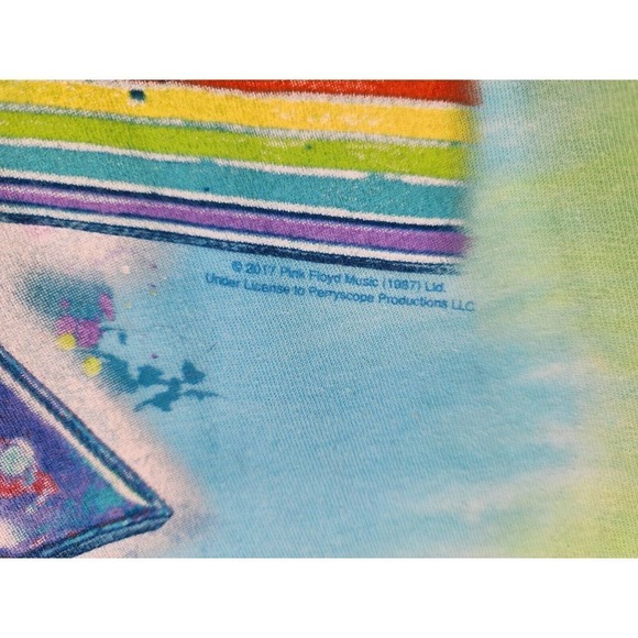 Pink Floyd Dark Side Oil Paint Tie-Dye T-Shirt 2017 Size XL - Picture 5 of 9